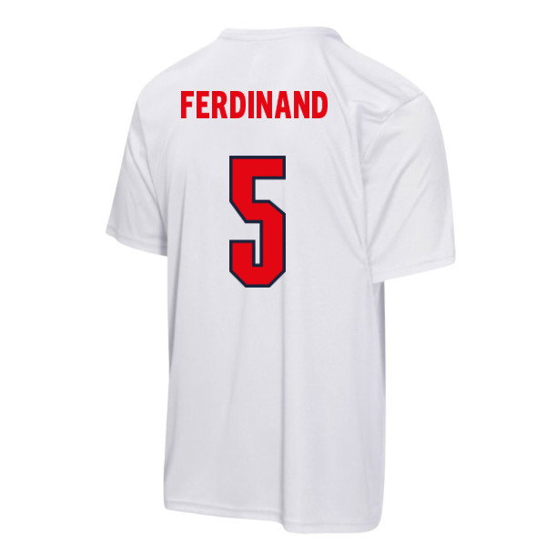 England FIFA World Cup 2026™ T-Shirt (White) (Ferdinand 5)