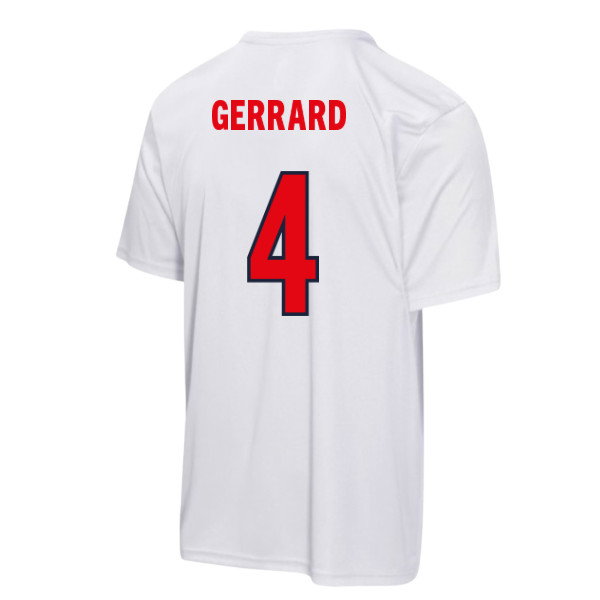 England FIFA World Cup 2026™ T-Shirt (White) (Gerrard 4)