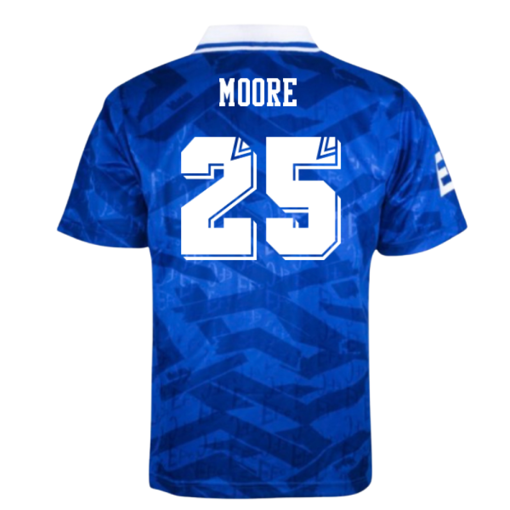 Everton 1992 Home Retro Shirt (Moore 25)