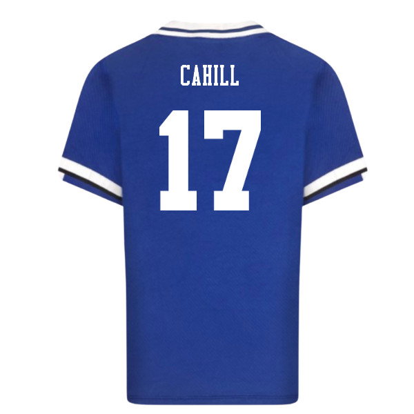 Everton 1994 Home Retro Football Shirt (CAHILL 17)