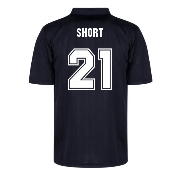 Everton 1995 Black Out Retro Shirt (Short 21)