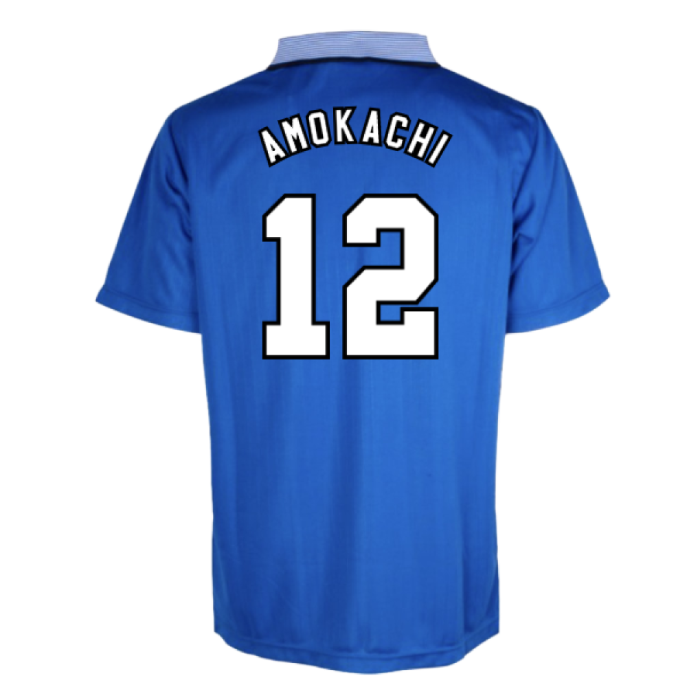 Everton 1996 Home Retro Shirt (Amokachi 12)