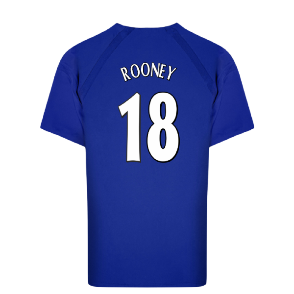 Everton 2003 Anniversary Retro Home Shirt (Rooney 18)