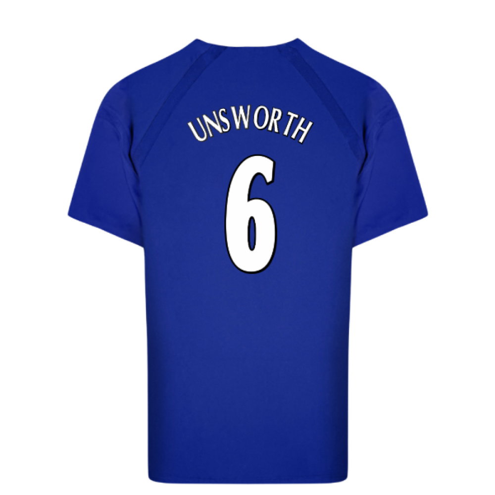 Everton 2003 Anniversary Retro Home Shirt (Unsworth 6)