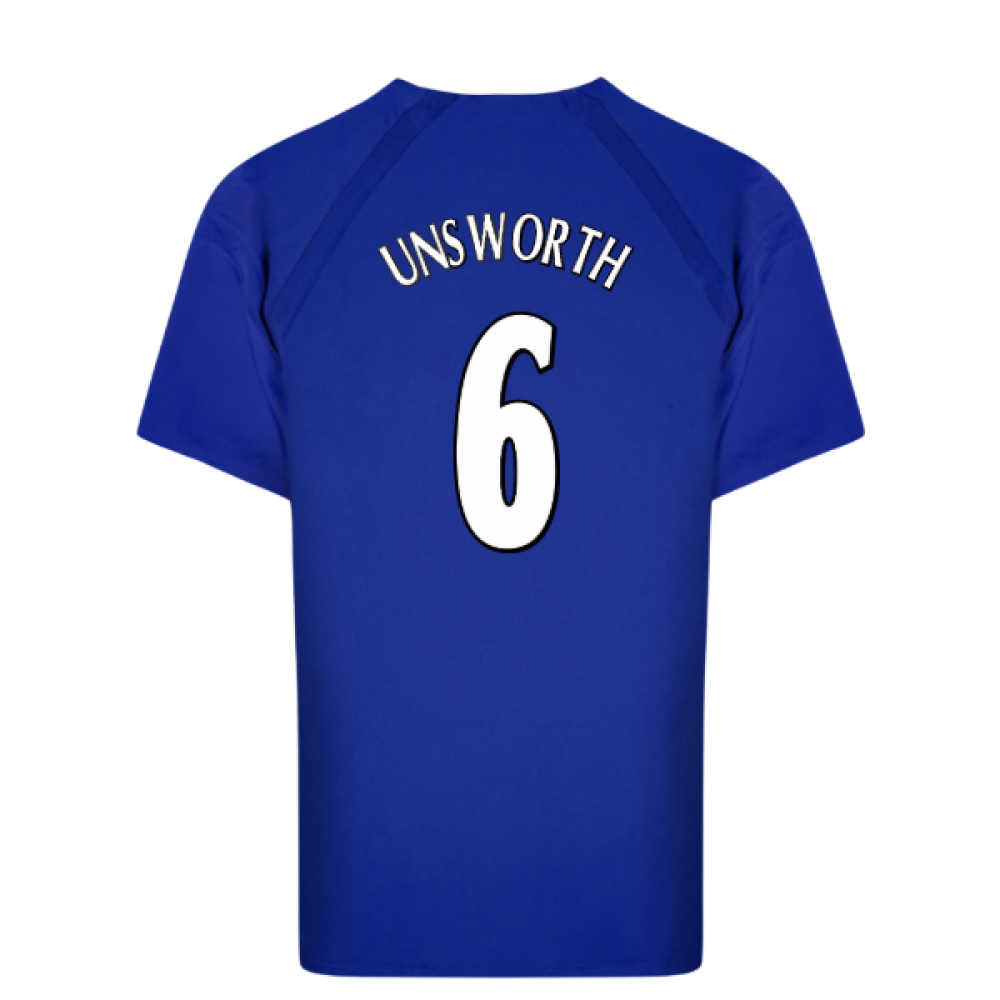 Everton 2003 Anniversary Retro Home Shirt (Unsworth 6)