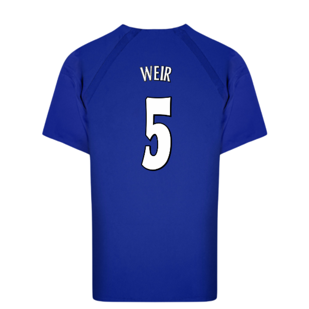 Everton 2003 Anniversary Retro Home Shirt (Weir 5)