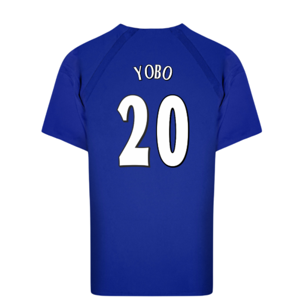 Everton 2003 Anniversary Retro Home Shirt (Yobo 20)