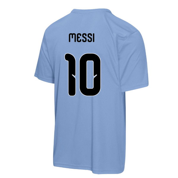 FIFA Argentina 2026 World Cup Poly Tshirt (Blue) (Messi 10)