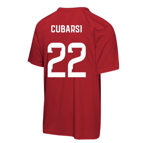 FIFA Spain 2026 World Cup Poly Tshirt (Red) (Cubarsi 22)