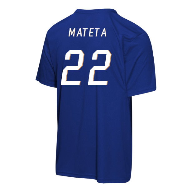 France FIFA World Cup 2026™ T-Shirt (Blue) - Kids (Mateta 22)