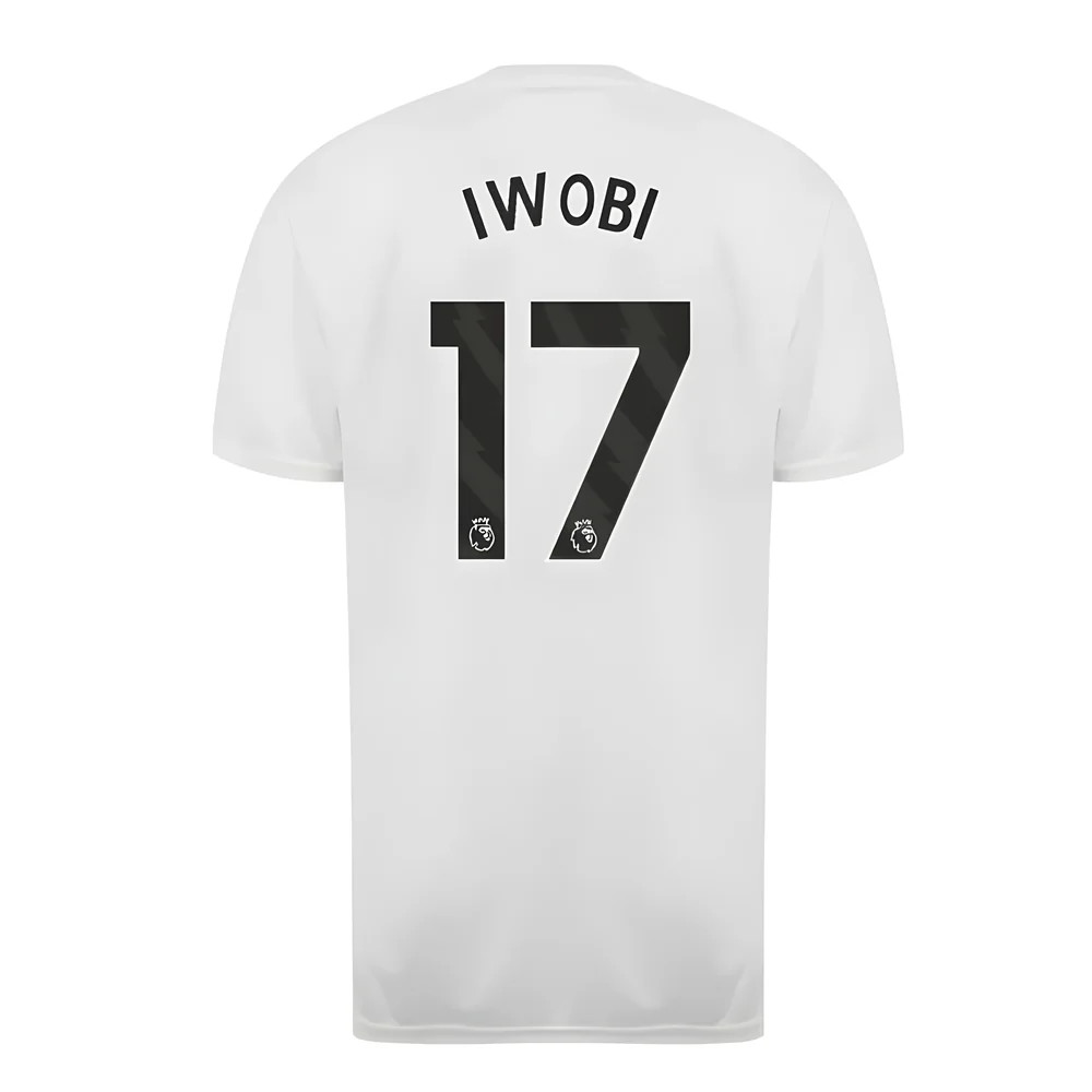 Fulham Poly T-shirt (White) (Iwobi 17)