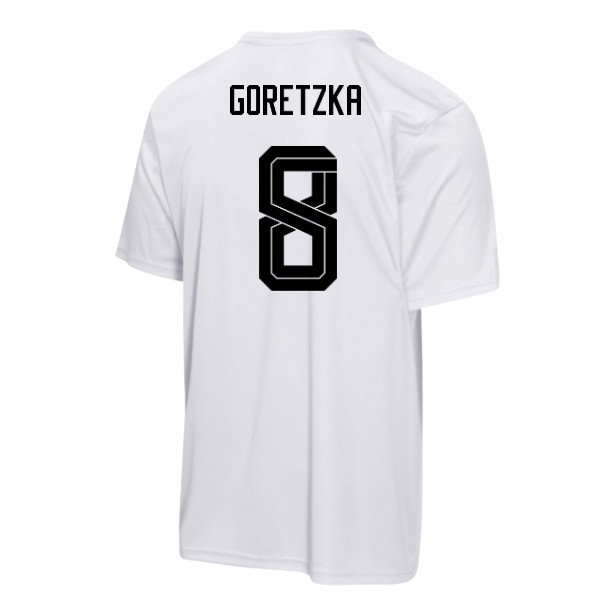 Germany FIFA World Cup 2026™ T-Shirt (White) - Kids (Goretzka 8)