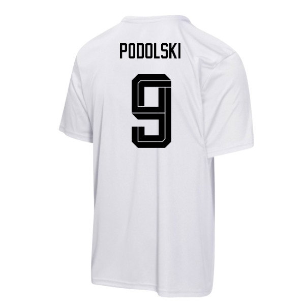 Germany FIFA World Cup 2026™ T-Shirt (White) - Kids (Podolski 9)