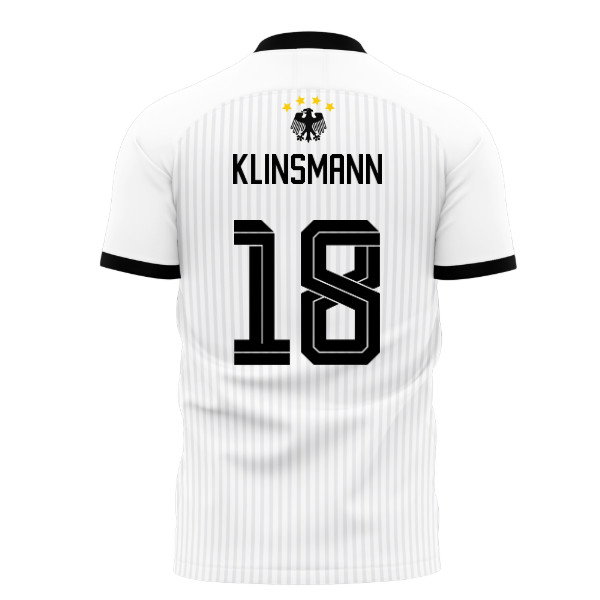 Germany Retro Home Concept Kit Adult Short Sleeve (Klinsmann 18)