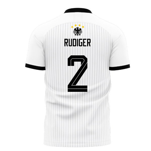 Germany Retro Home Concept Kit Adult Short Sleeve (Rudiger 2)