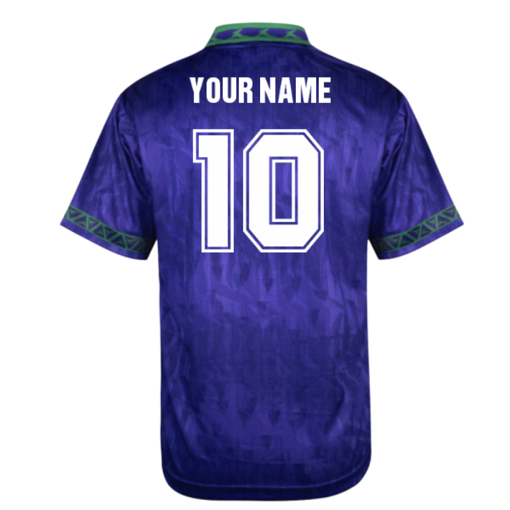 Hibernian 1992 Bukta Away Retro Shirt (Your Name)
