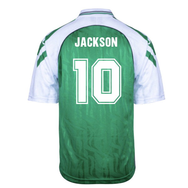 Hibernian 1992 Bukta Retro Football Shirt (Jackson 10)