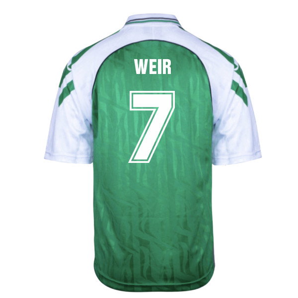 Hibernian 1992 Bukta Retro Football Shirt (Weir 7)