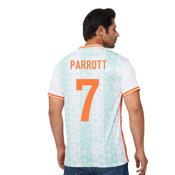 Ireland Legacy Football Jersey White (Wolvate) Adult Short Sleeve (Parrott 7)