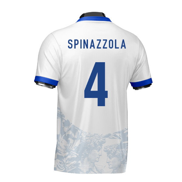 Italy Heritage Football Jersey (Wolvate) Adult Short Sleeve (Spinazzola 4)