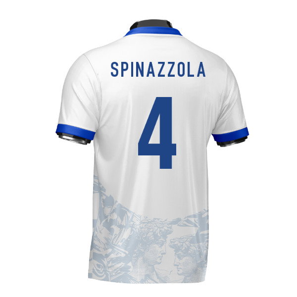 Italy Heritage Football Jersey (Wolvate) Adult Short Sleeve (Spinazzola 4)