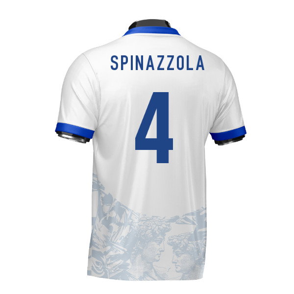 Italy Heritage Football Jersey (Wolvate) Adult Short Sleeve (Spinazzola 4)