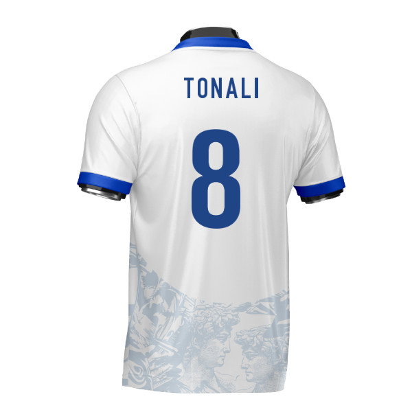 Italy Heritage Football Jersey (Wolvate) Adult Short Sleeve (Tonali 8)
