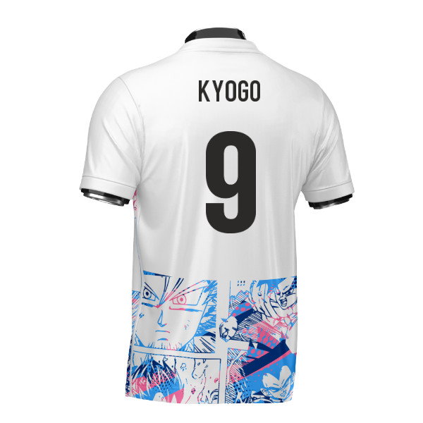Japan Dragon Ball Z Heritage Football Jersey (Wolvate) Kids Short Sleeve (Kyogo 9)