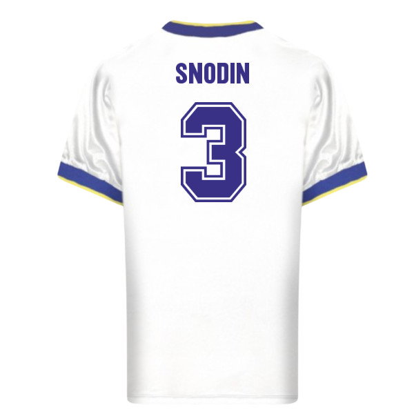 Leeds United 1986 Retro Football Shirt (Snodin 4)