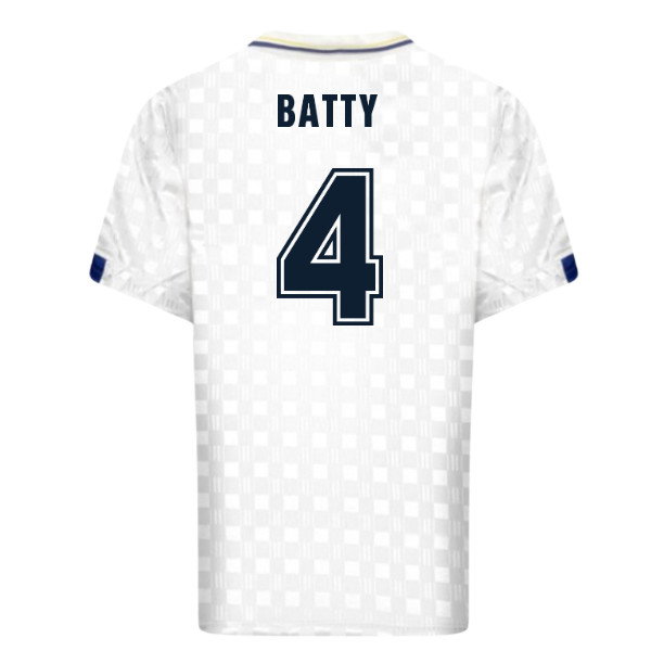 Leeds United 1988 Retro Football Shirt (Batty 4)