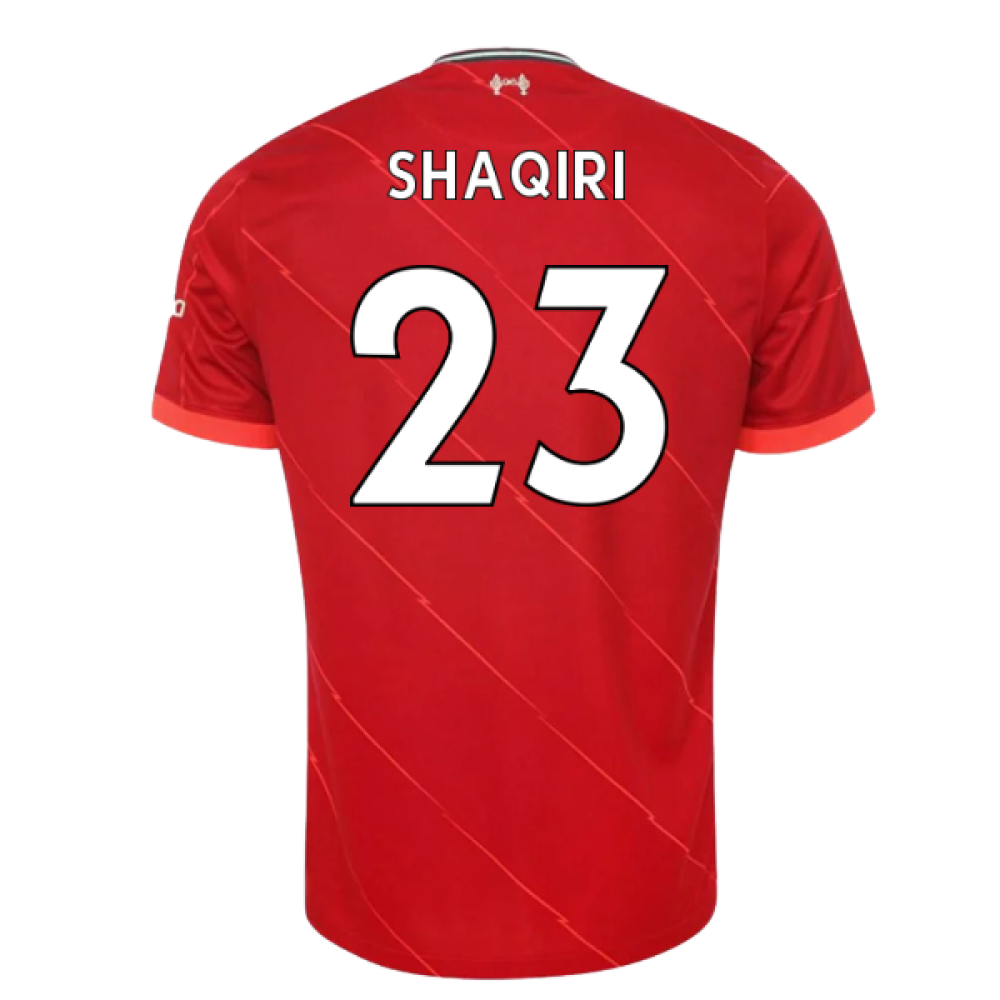Liverpool 2021-2022 Home Little Boys Mini Kit (SHAQIRI 23)