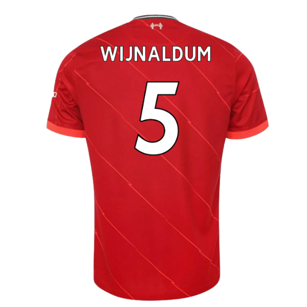Liverpool 2021-2022 Home Little Boys Mini Kit (WIJNALDUM 5)