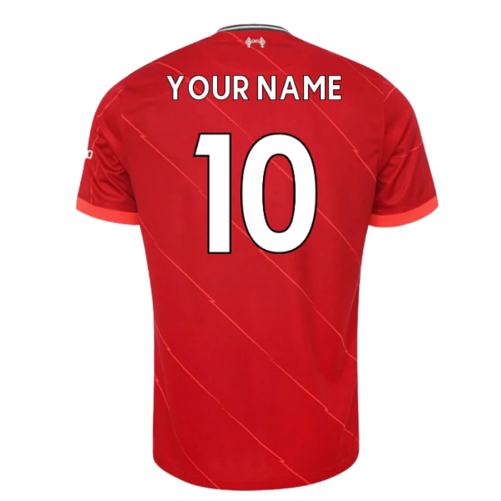 Liverpool 2021-2022 Home Little Boys Mini Kit (Your Name)
