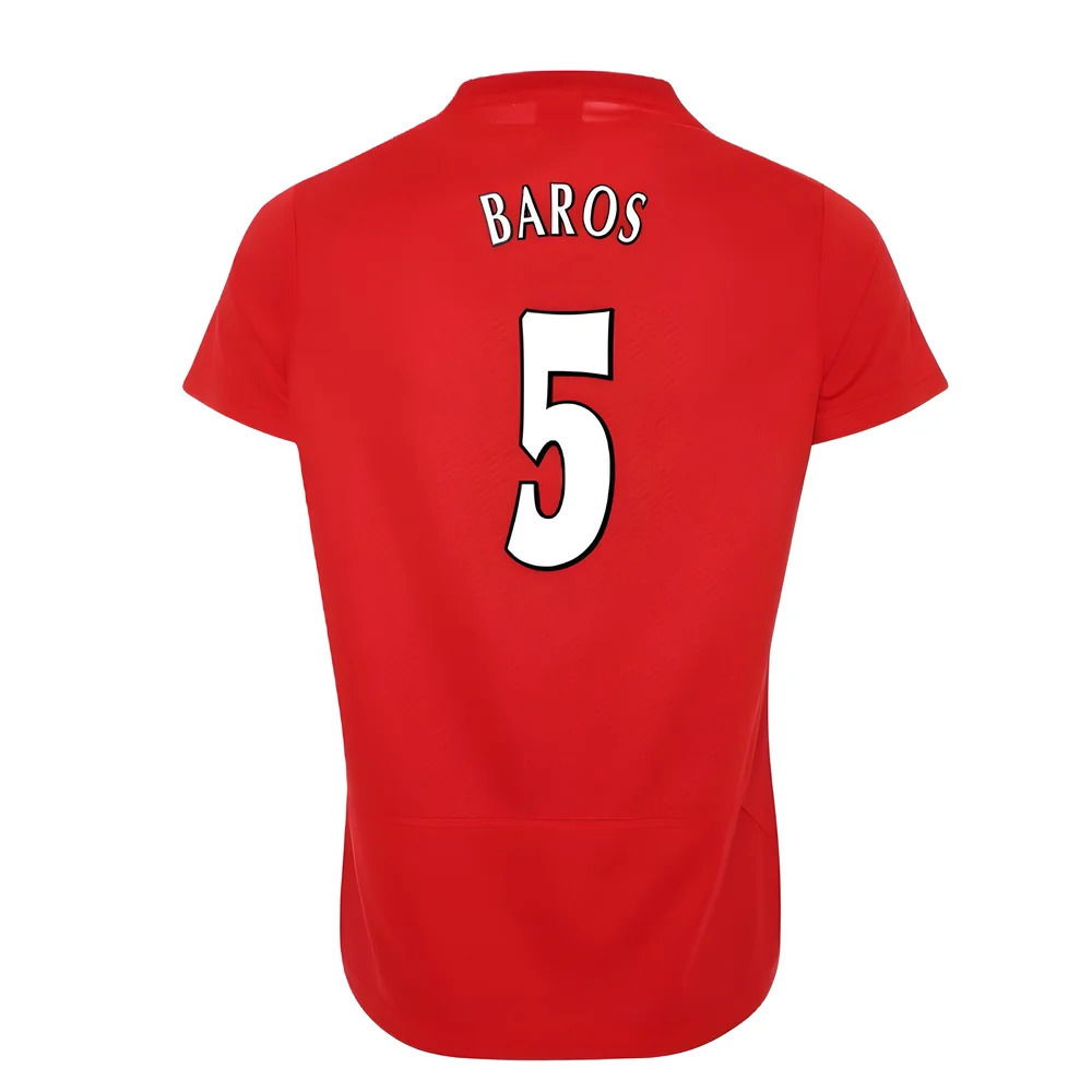 Liverpool FC 2005 Istanbul Home Shirt (Womens) (Baros 5)
