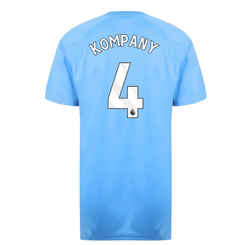 Man City Poly T-Shirt (Blue) (Kompany 4)