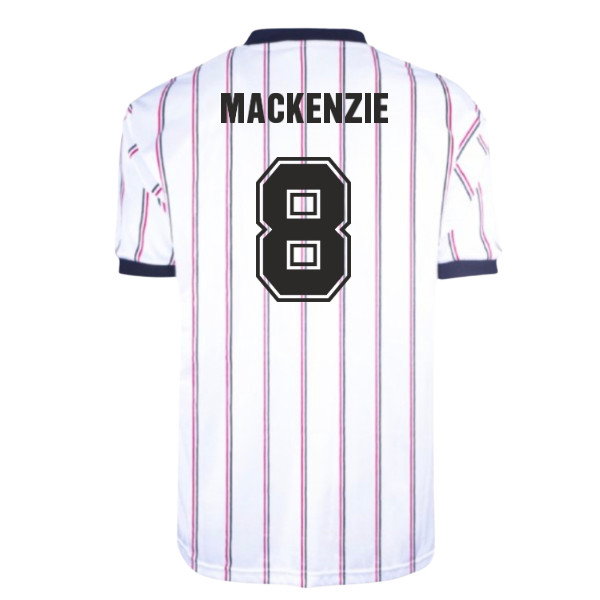 Manchester City 1982 Away Retro Football Shirt (MacKenzie 8)