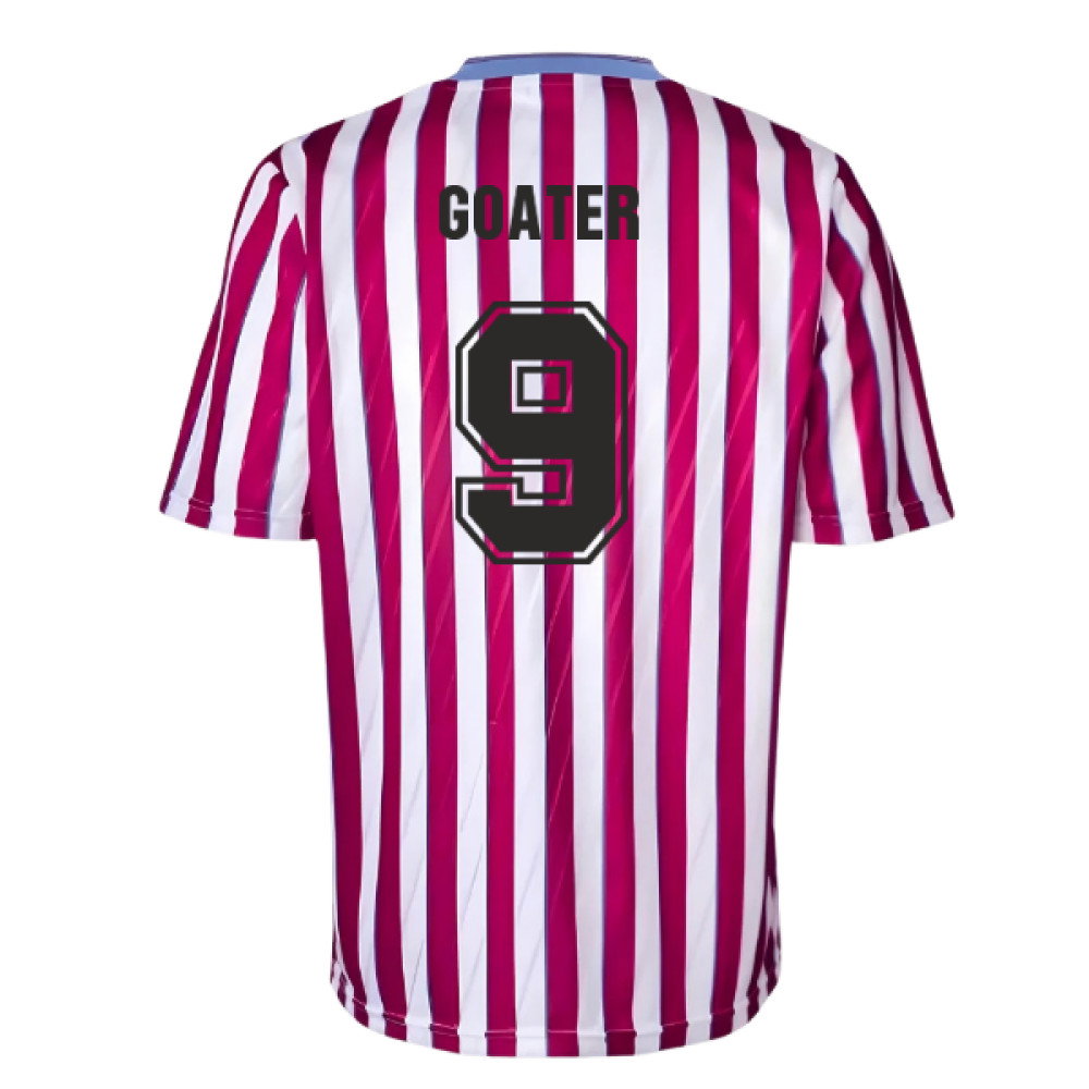 Manchester City 1988 Away Retro Football Shirt (GOATER 9)