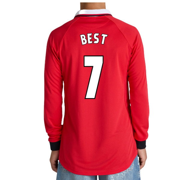 Manchester United 1999 Champions League Final Long Sleeve Shirt (Best 7)