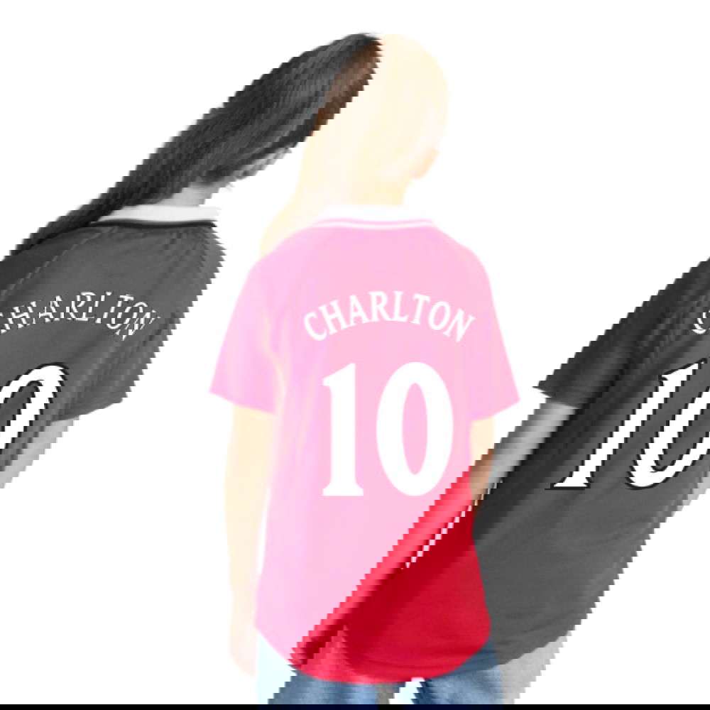 Manchester United 1999 Champions League Final Shirt (Kids) (Charlton 10)