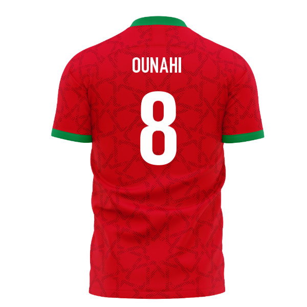 Morocco 2026-2027 Home Concept Kit (Libero) Adult Short Sleeve (Ounahi 8)