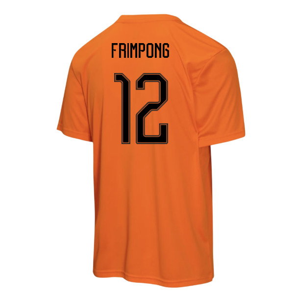 Netherlands FIFA World Cup 2026™ T-Shirt (Orange) - Kids (Frimpong 12)