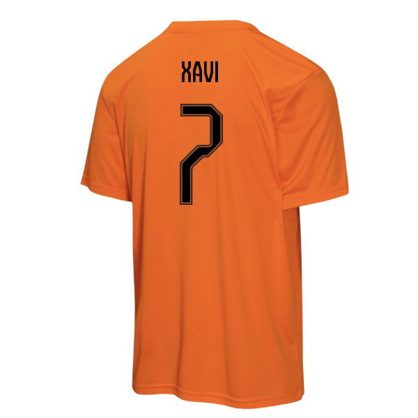 Netherlands FIFA World Cup 2026™ T-Shirt (Orange) - Kids (Xavi 7)