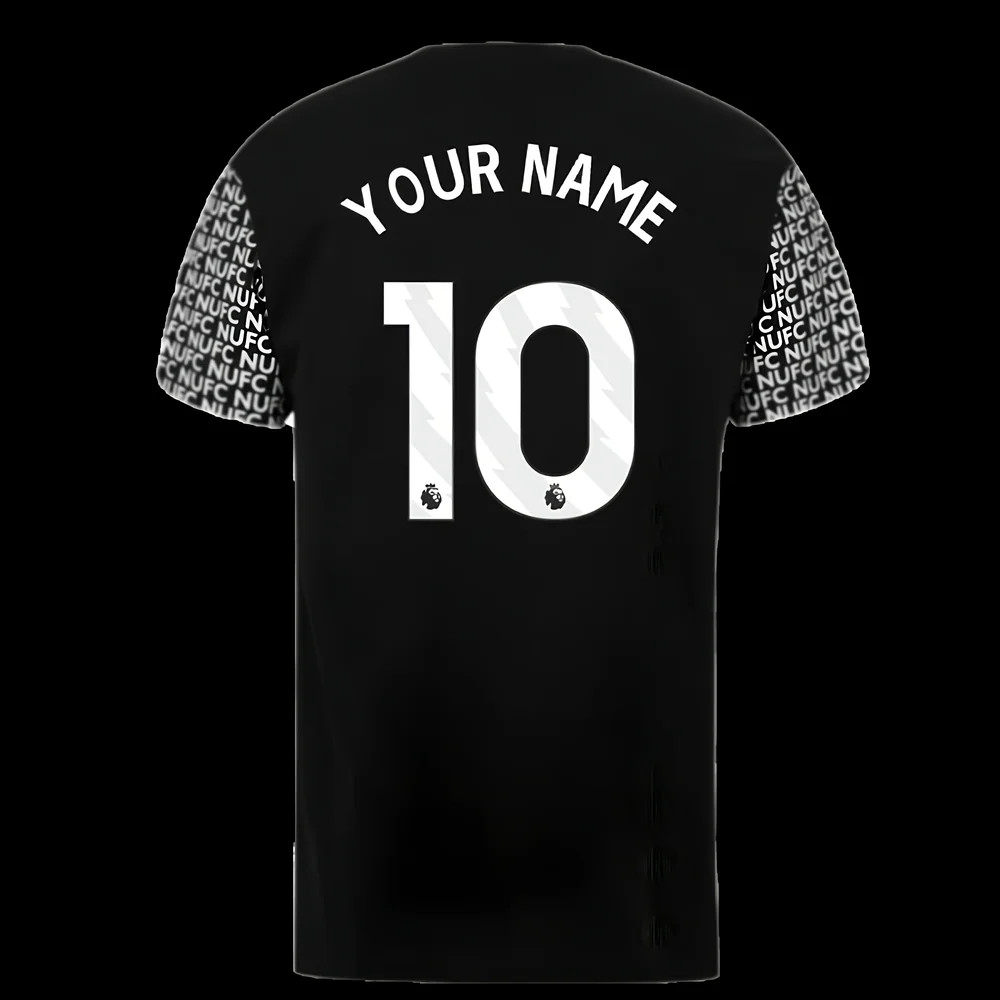 Newcastle Graphic T-Shirt (Black) (Your Name)