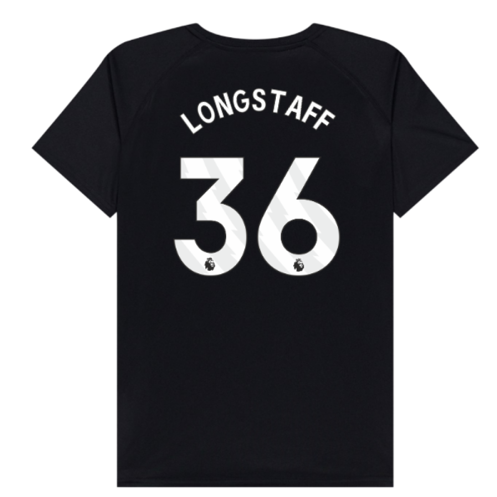 Newcastle Poly T-Shirt (Black) - Kids (Longstaff 36)