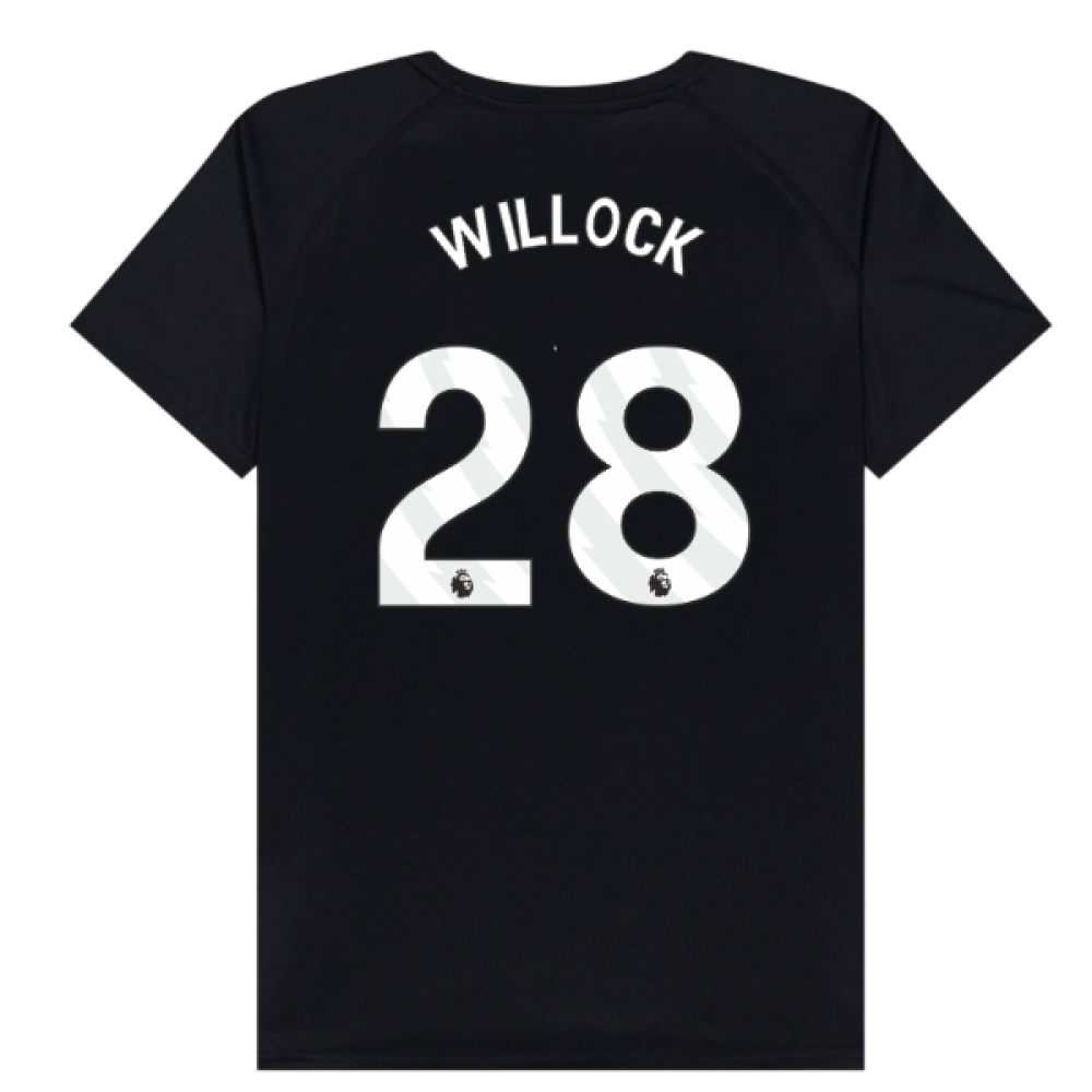 Newcastle Poly T-Shirt (Black) - Kids (Willock 28)