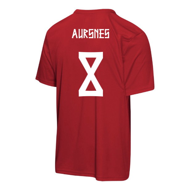 Norway FIFA World Cup 2026™ T-Shirt (Red) - Kids (Aursnes 8)