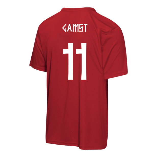 Norway FIFA World Cup 2026™ T-Shirt (Red) - Kids (Gamst 11)