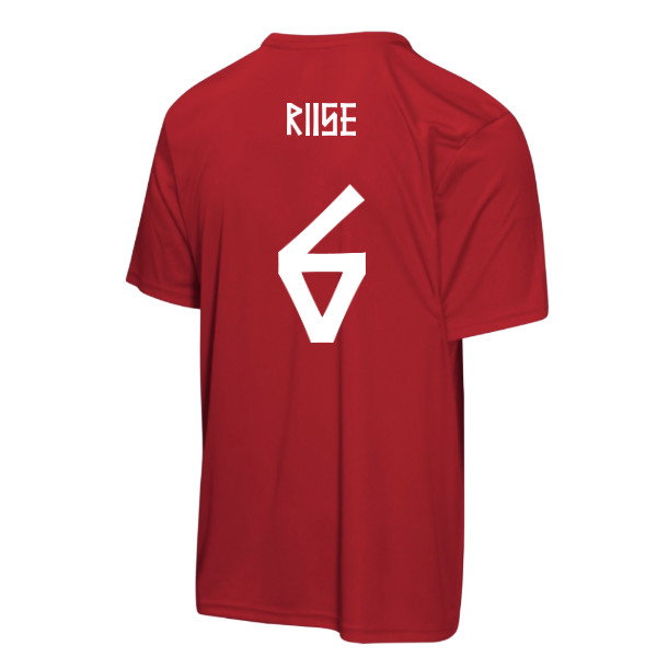 Norway FIFA World Cup 2026™ T-Shirt (Red) - Kids (Riise 6)
