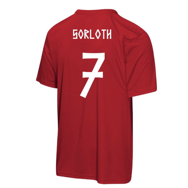 Norway FIFA World Cup 2026™ T-Shirt (Red) - Kids (Sorloth 7)