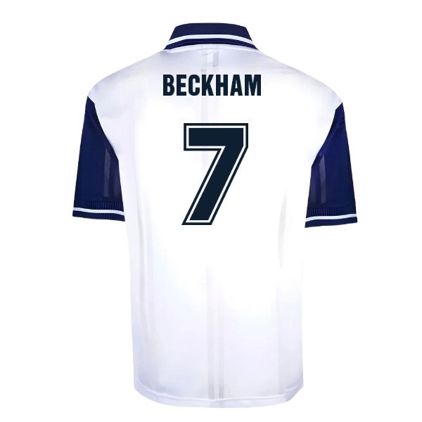 Preston North End 1996 Home Retro Football Shirt (Beckham 7)